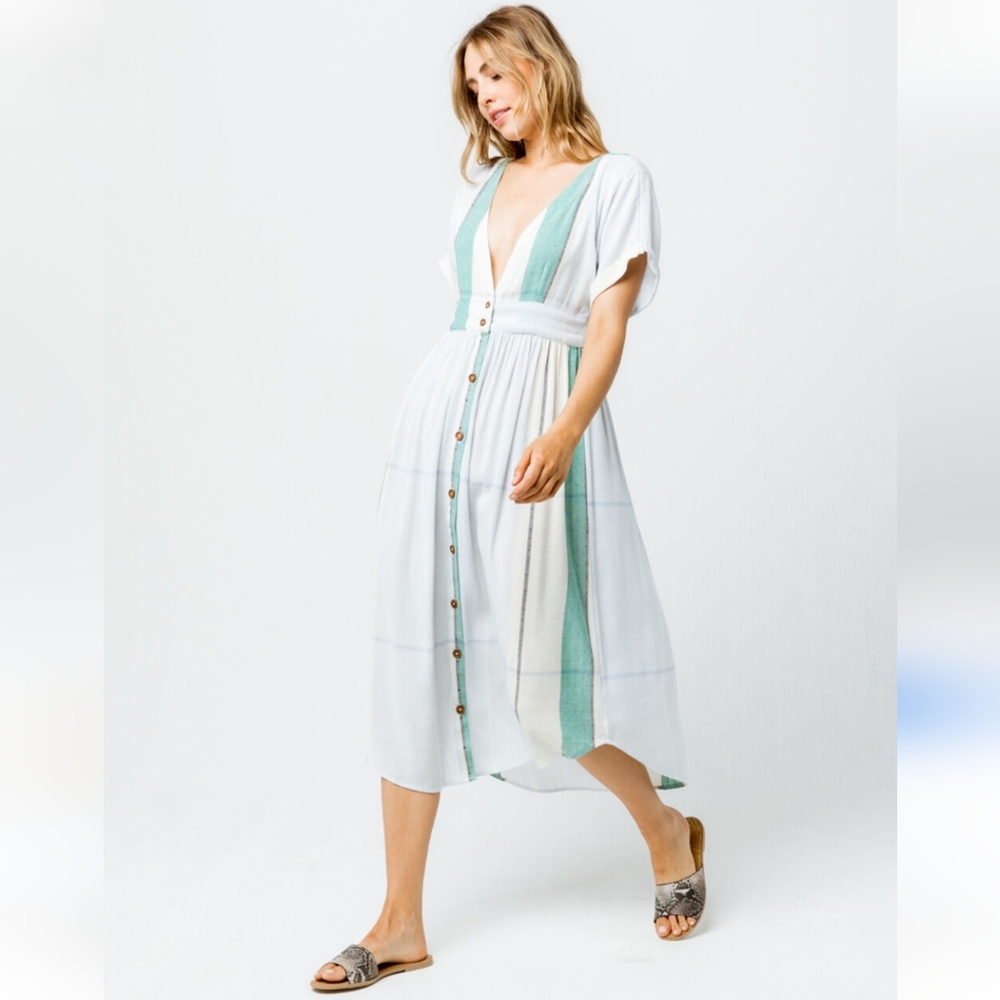 O'Neill Reid Midi Dress Size Small